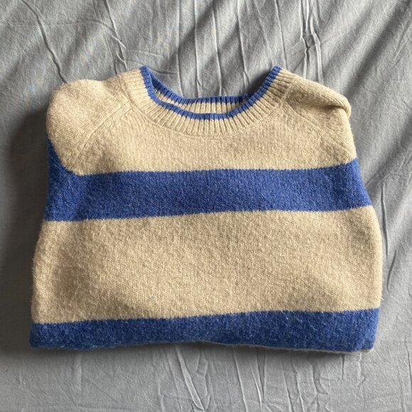 Blue striped sweater - Picture 2 of 2